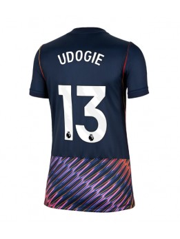 Ženski Nogometna dresi replika Tottenham Hotspur Destiny Udogie #13 Gostujoči 2026-27 Kratek rokav